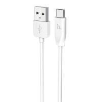 Кабель USB HOCO X1 Rapid USB - Type-C, 2.1А, 1 м, белый оптом недорого с доставкой Кабель USB HOCO X1 Rapid USB - Type-C, 2.1А, 1 м, белый фото