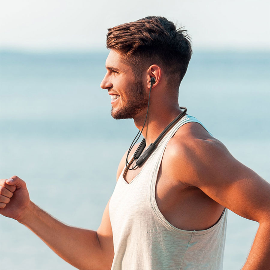 Беспроводные наушники для спорта HOCO ES65 Dream, Bluetooth, черный фото