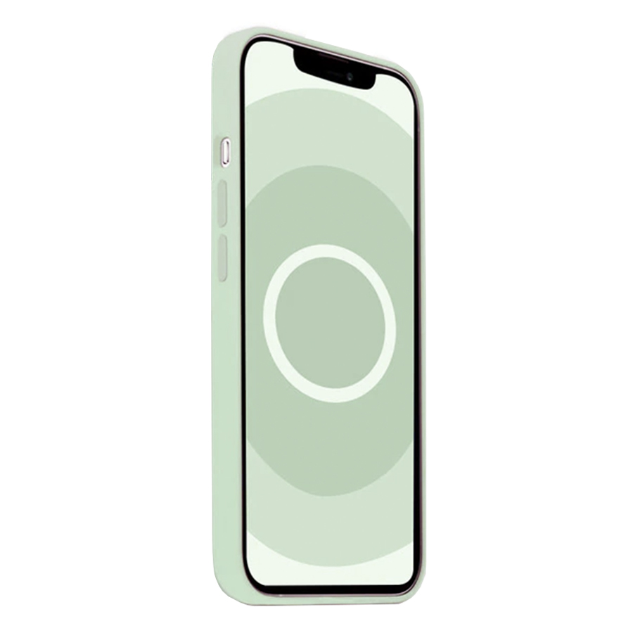 Чехол Silicone Case with MagSafe и Анимация цвета для iPhone 15 Pro 6.1", мятный Soft Mint (9) фото