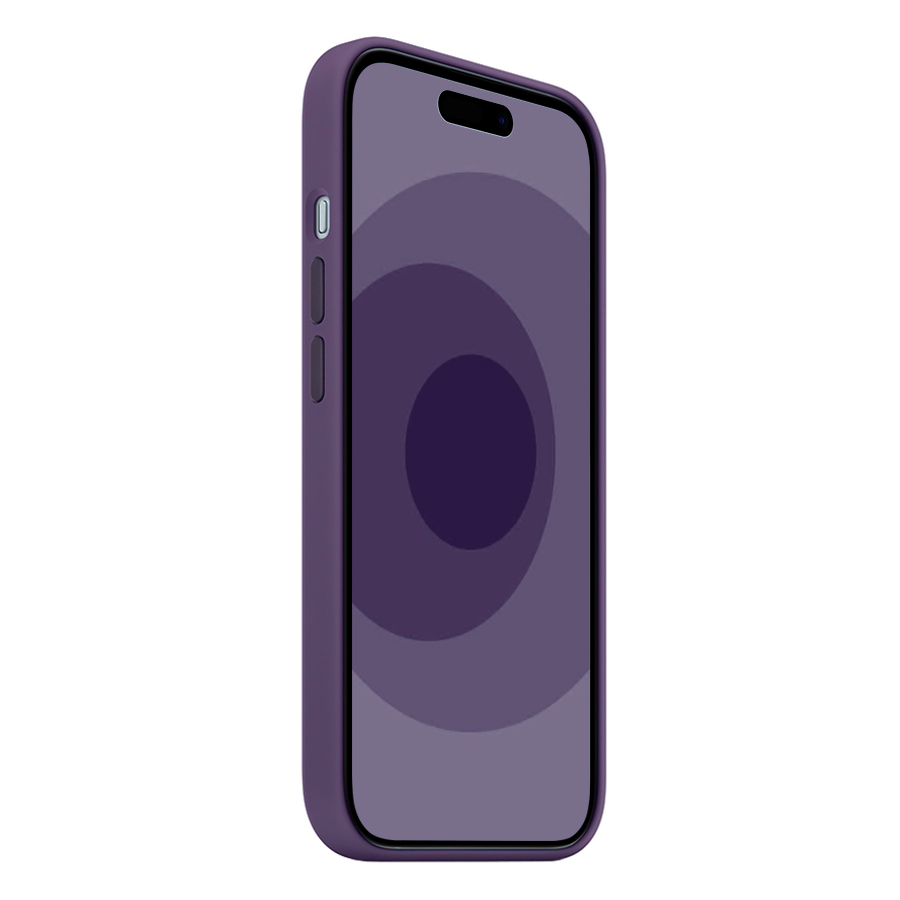 Чехол Silicone Case with MagSafe и Анимация цвета для iPhone 12 Pro Max 6.7", аметист (12) фото