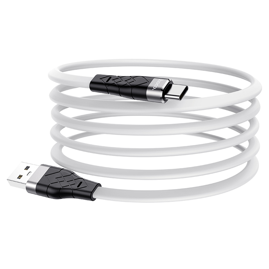 Кабель USB HOCO X53 Angel USB - Type-C, 2.4А, 1 м, белый фото