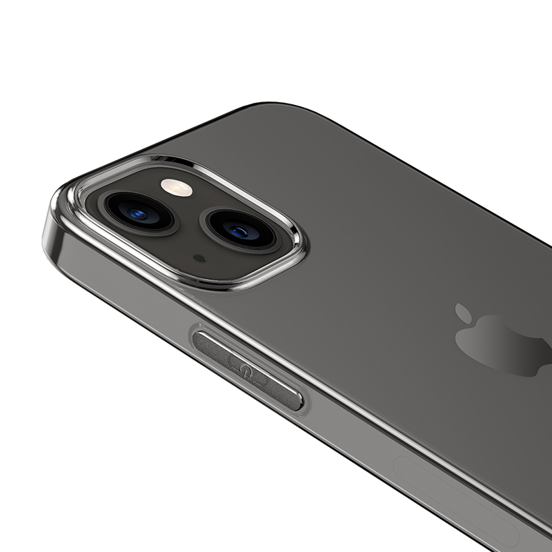Чехол HOCO TPU Light Series для iPhone 15 6.1", прозрачный фото