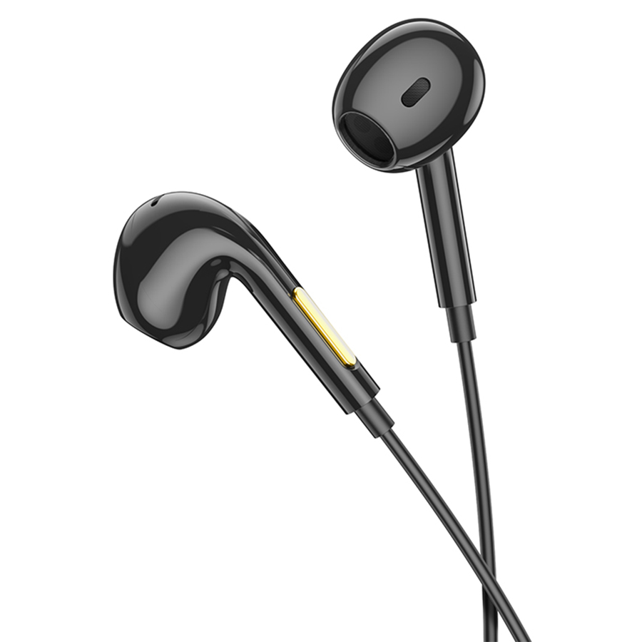 Проводные наушники HOCO M92 Plumelet, Jack 3.5mm, 1.2 м, черный фото