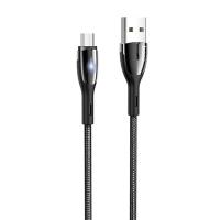 Кабель USB HOCO U89 Safeness USB - MicroUSB, 3A, 1.2 м, черный оптом недорого с доставкой Кабель USB HOCO U89 Safeness USB - MicroUSB, 3A, 1.2 м, черный фото