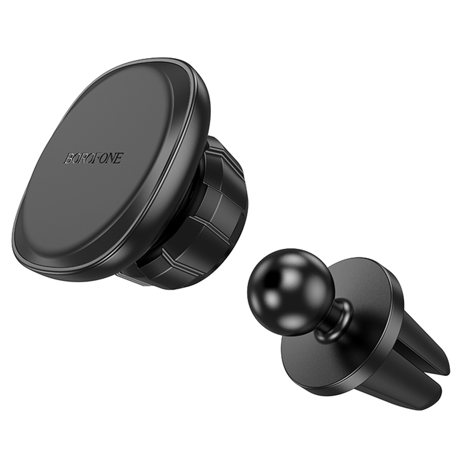 Автомобильный держатель BOROFONE BH102 Cloud, магнитный, на воздуховод, черный фото