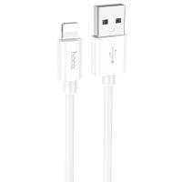 Кабель USB HOCO X87 Magic USB - Lightning, 2.4А, 1 м, белый фото