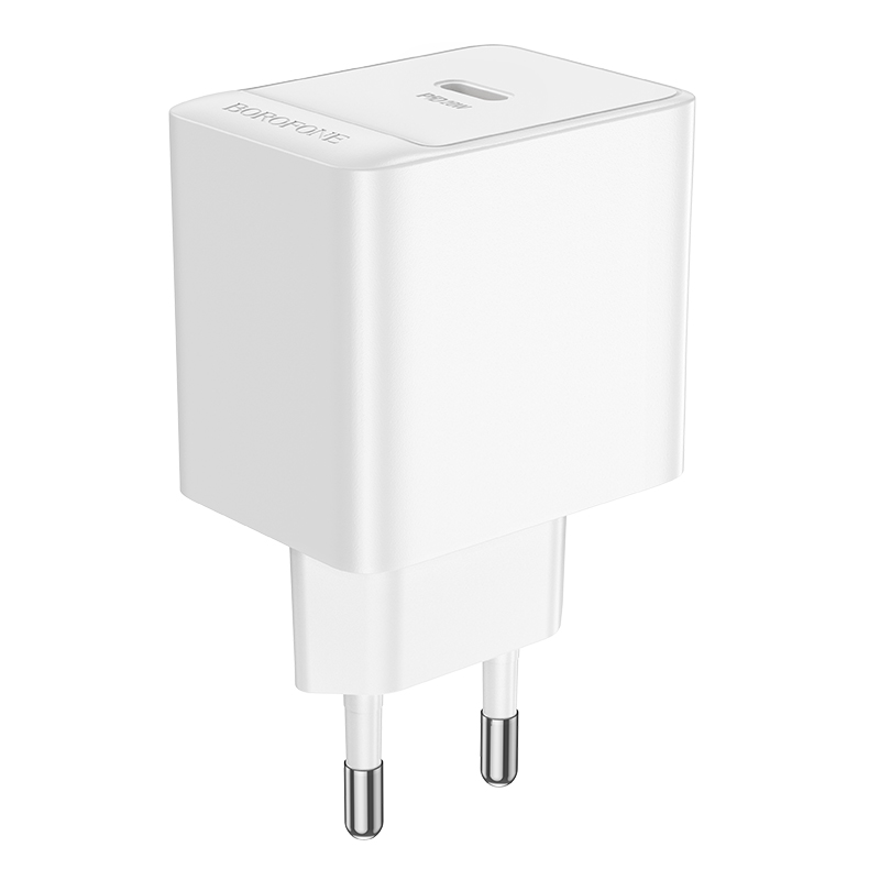 Сетевое зарядное устройство BOROFONE BAS13A Erudite 1xUSB-C, 20W, белый фото