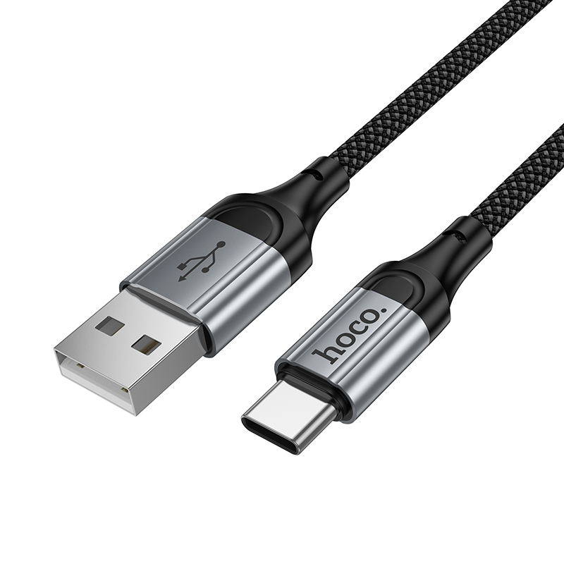 Кабель USB HOCO X121 Nuevo USB - Type-C, 3A, 1 м, черный фото