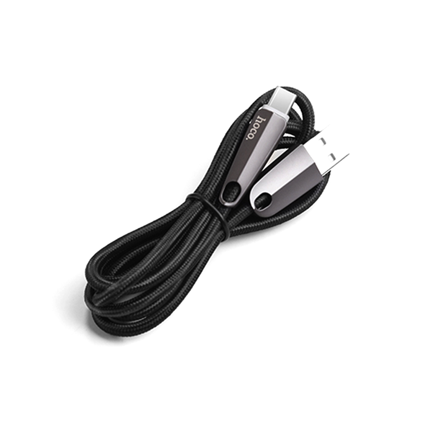 Кабель USB HOCO U35 Space shuttle USB - Type-C, 2.4А, 1.2 м, черный оптом недорого с доставкой Кабель USB HOCO U35 Space shuttle USB - Type-C, 2.4А, 1.2 м, черный фото