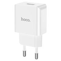 Сетевое зарядное устройство HOCO C106A 1xUSB, 2.1A, 10.5W, белый фото