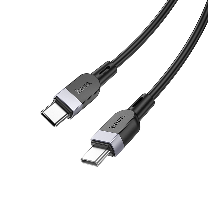 Кабель USB-C HOCO X109 Energy  Type-C - Type-C, 3A, 60W, 3 м, черный фото