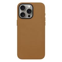 Чехол Leather Case KZDOO Noble Collection для iPhone 15 Pro Max 6.7", коричневый (3) фото
