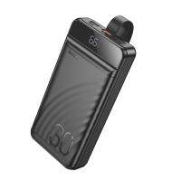 Портативный аккумулятор HOCO J123B Element, 22.5W, 30000 мА⋅ч, черный фото