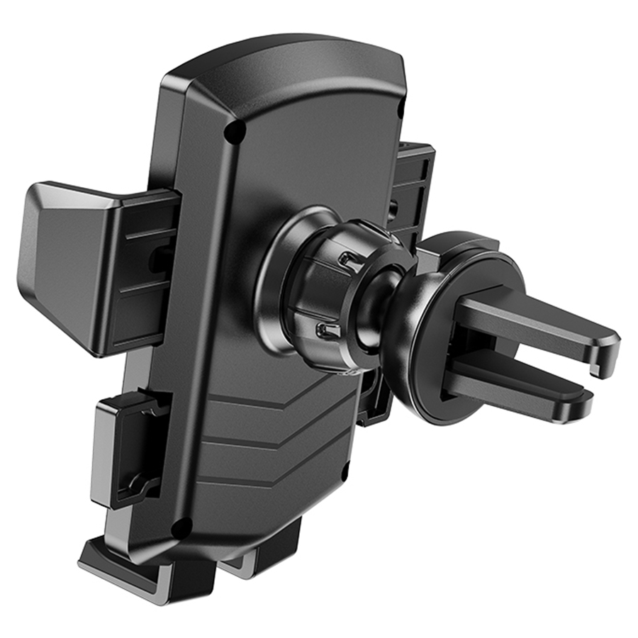 Автомобильный держатель HOCO CA86 Davy, зажимной, на воздуховод, черный фото