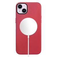 Чехол Leather Case with MagSafe KZDOO Mag Noble Collection для iPhone 14 6.1", розовый (9) фото