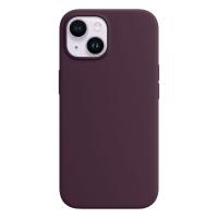 Чехол Silicone Case with MagSafe и Анимация цвета для iPhone 14 6.1", фиолетовый (8) фото
