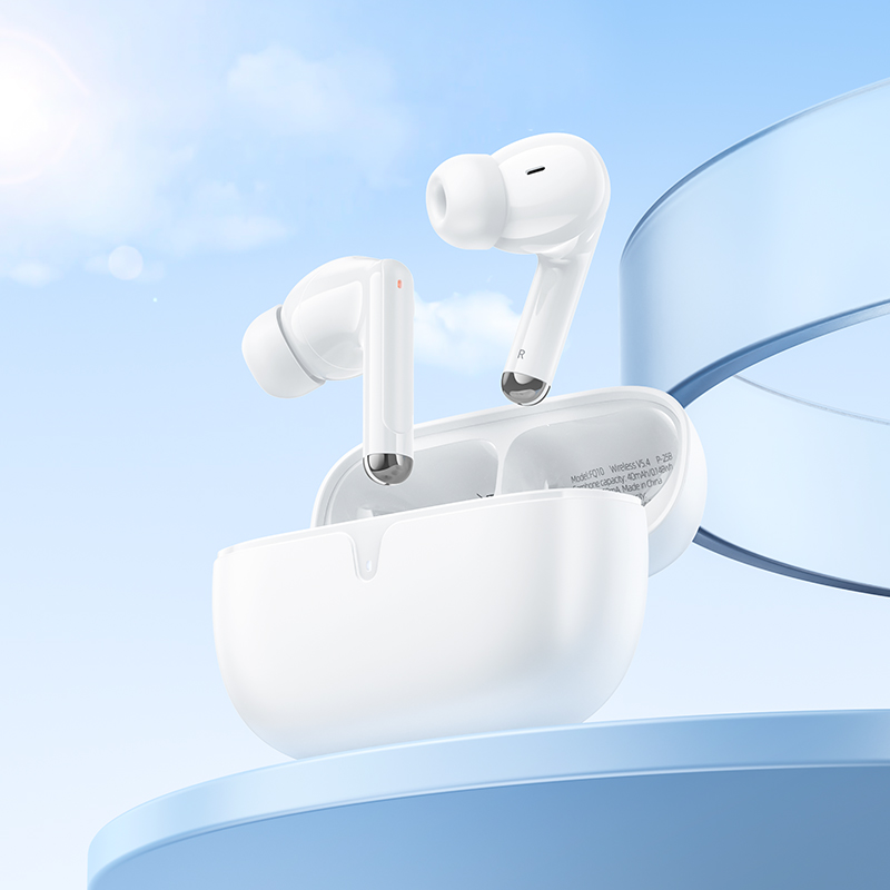 Беспроводные наушники TWS BOROFONE FQ10 Joyful, Bluetooth 5.4, белый фото