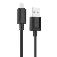 Кабель USB HOCO X73 USB - MicroUSB, 2.4А, 1 м, черный фото