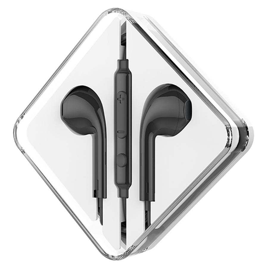 Проводные наушники HOCO M55 Memory, Jack 3.5mm, 1.2 м, черный фото