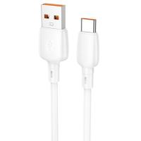 Кабель USB BOROFONE BX93 Super power USB - Type-C, 6A, 100W, 1 м, белый оптом недорого с доставкой Кабель USB BOROFONE BX93 Super power USB - Type-C, 6A, 100W, 1 м, белый фото