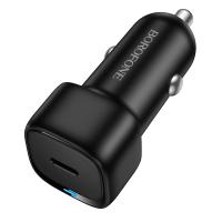 Автомобильное зарядное устройство BOROFONE BZ34A Cloud, 1xUSB-C, 20W, черный фото