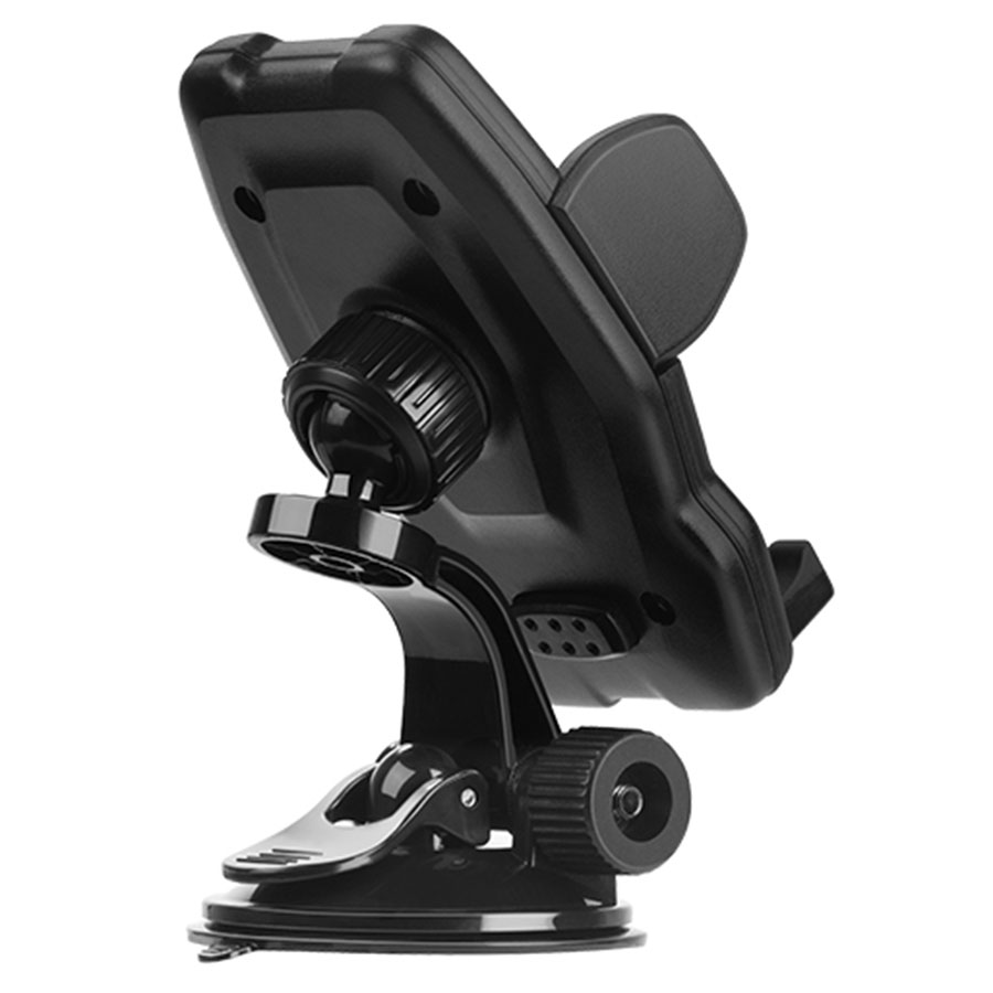 Автомобильный держатель HOCO CA31 Cool, зажимной, на приборная панель/лобовое стекло, черный фото