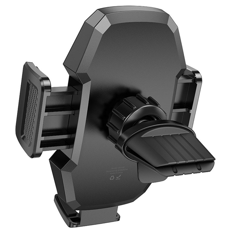 Автомобильный держатель BOROFONE BH108 Adelante, зажимной, на воздуховод, черный фото
