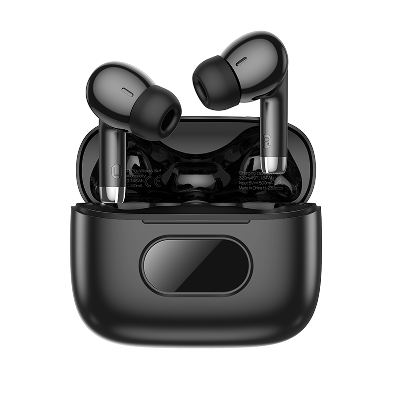 Беспроводные наушники TWS HOCO EQ2 Plus, Bluetooth 5.4, черный фото