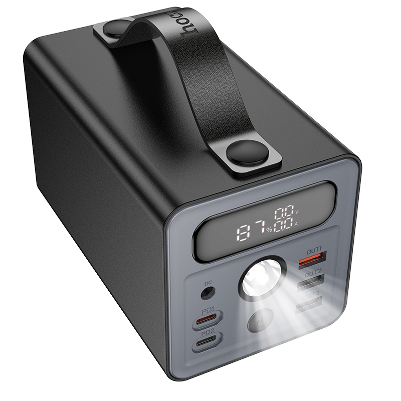 Портативный аккумулятор HOCO J138 Distant, 22.5W, 60000 мА⋅ч, черный фото