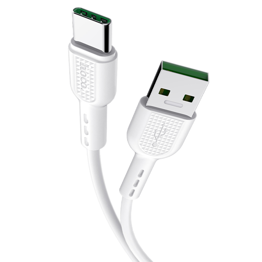 Кабель USB HOCO X33 Surge USB - Type-C, 5A, 1 м, белый фото