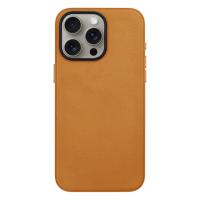 Чехол Leather Case KZDOO Noble Collection для iPhone 15 Pro Max 6.7", оранжевый (2) фото
