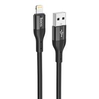 Кабель USB HOCO X72 Creator USB - Lightning, 2.4А, 1 м, черный фото