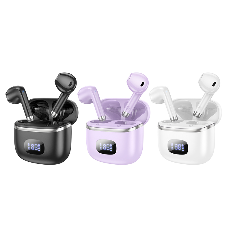 Беспроводные наушники TWS HOCO EQ1 Music, Bluetooth 5.3, черный фото