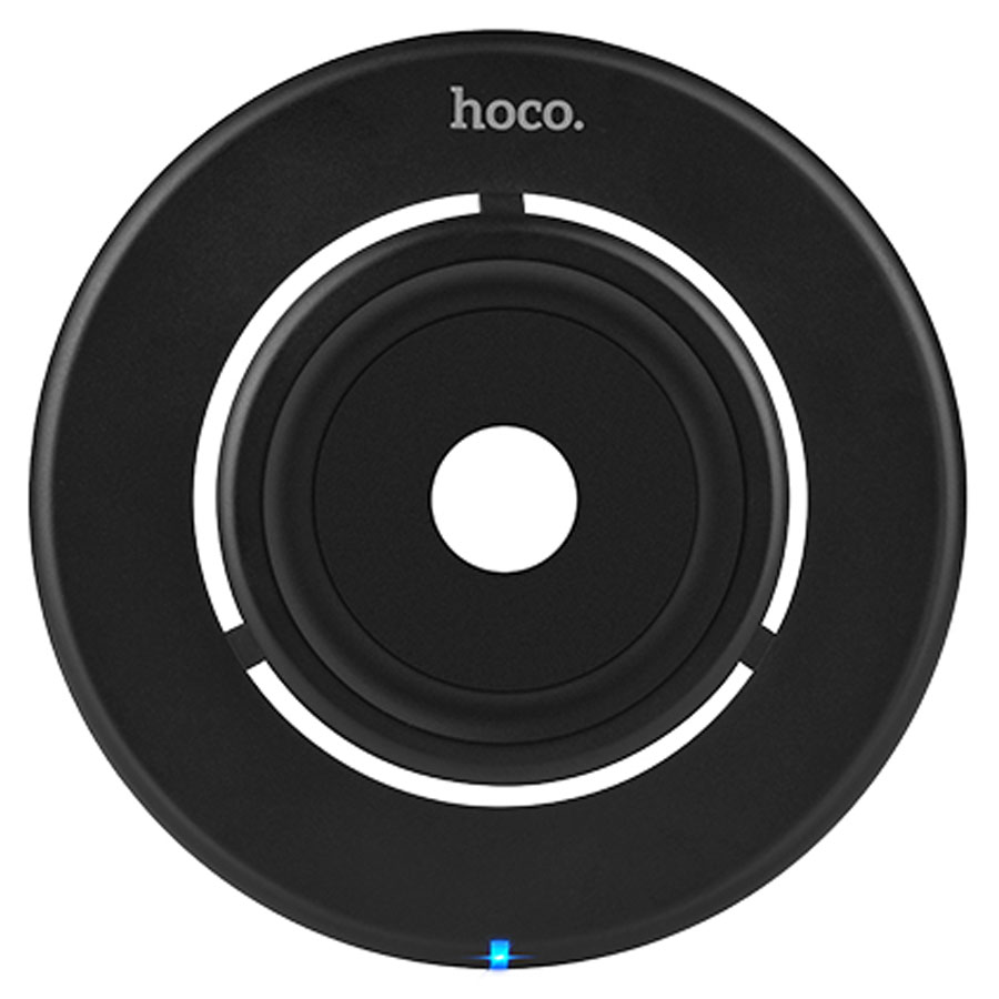 Беспроводное зарядное устройство HOCO CW9 Exalted, 2A, 5W, черный фото
