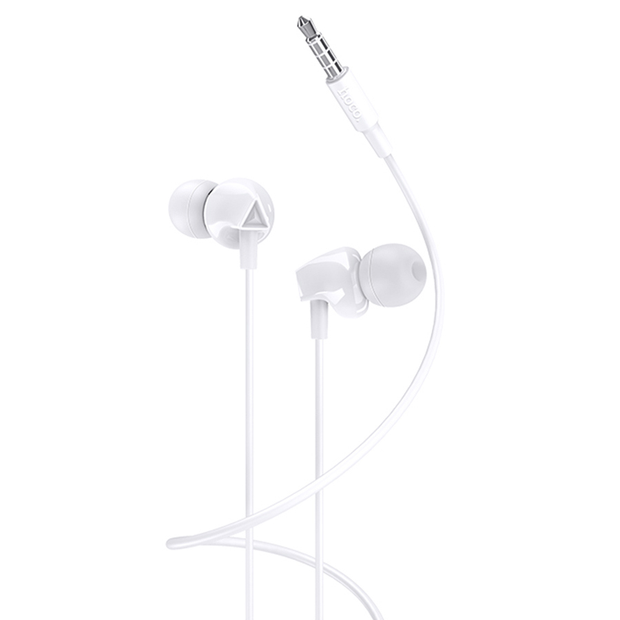 Проводные наушники HOCO M60 Perfect, Jack 3.5mm, 1.2 м, белый фото