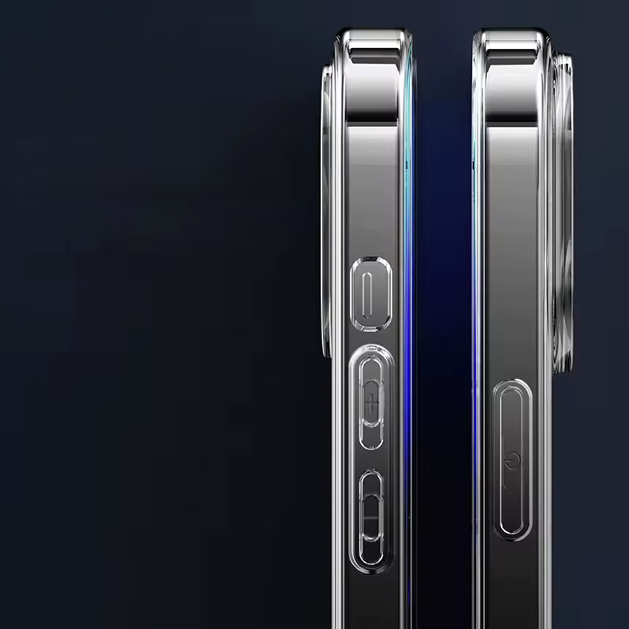 Чехол Clear Case пластиковый с защитой камеры для iPhone 11 Pro Max, прозрачный фото