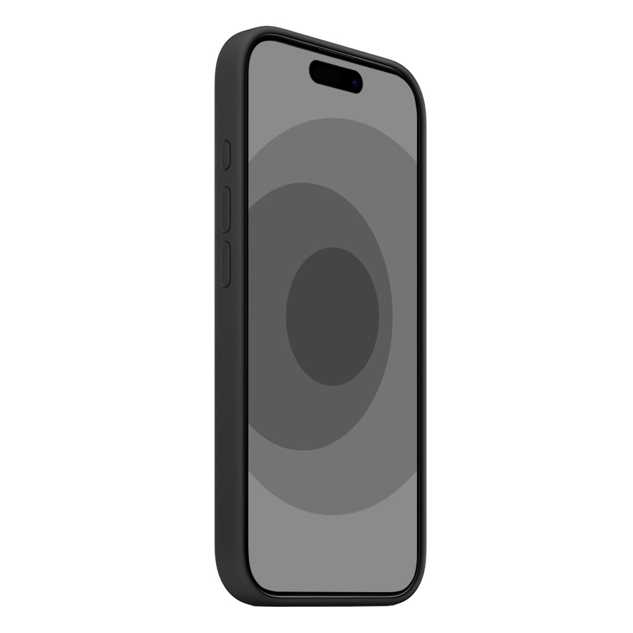 Чехол Silicone Case with MagSafe и Анимация цвета для iPhone 16 Pro (6.3"), черный (1) фото