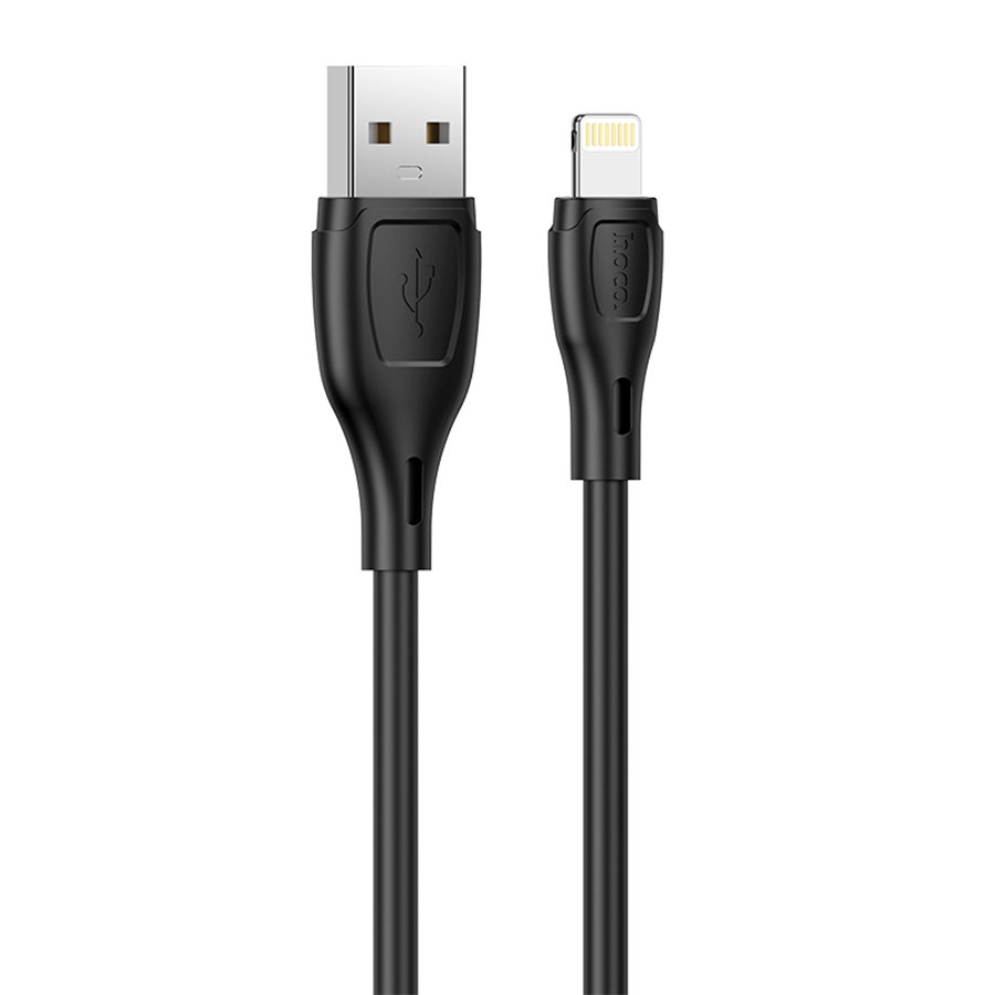 Кабель USB HOCO X61 Ultimate USB - Lightning, 2.4А, 1 м, черный фото