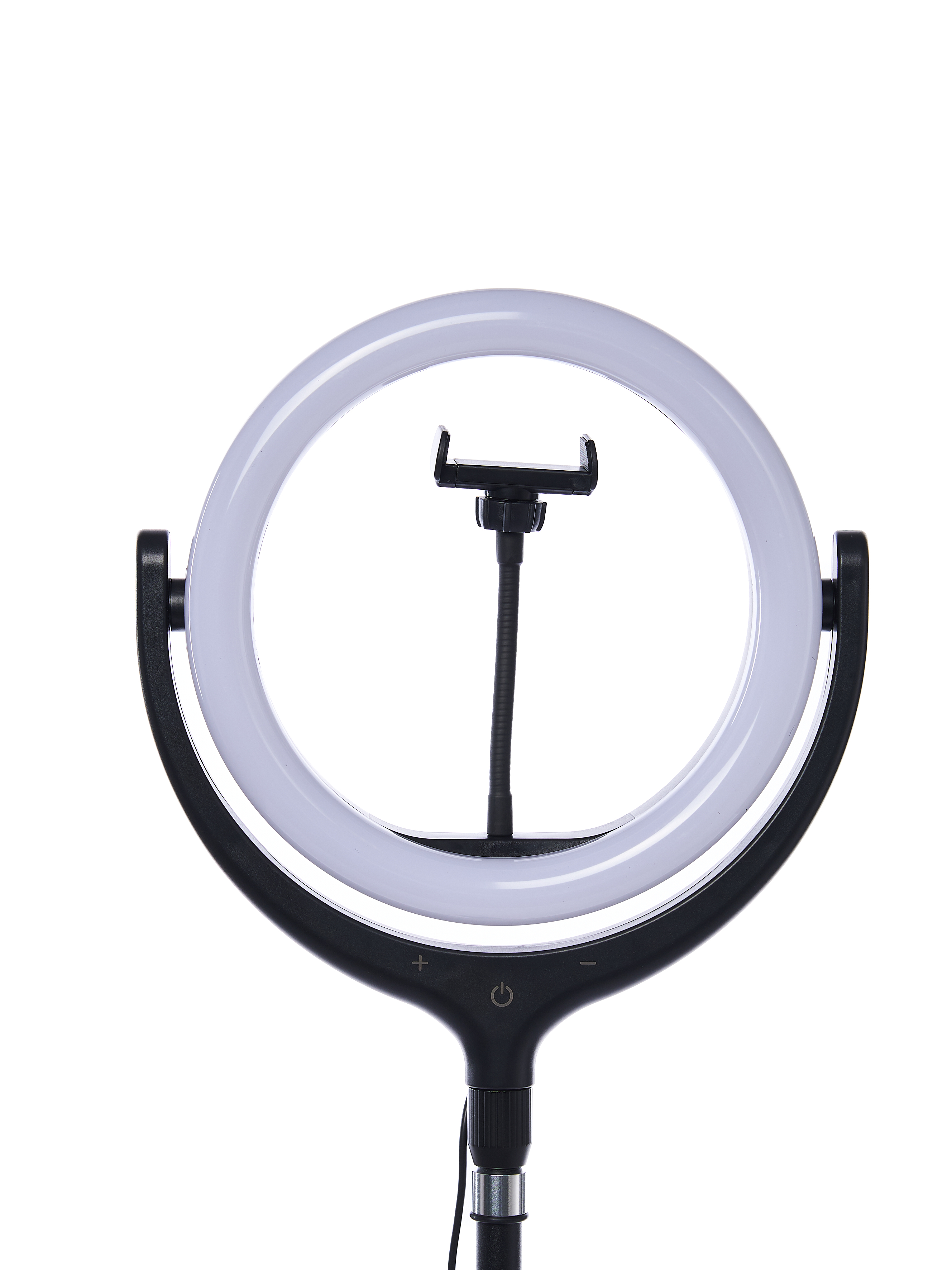 Кольцо-лампа для селфи JMARY F-539B, USB, черный фото