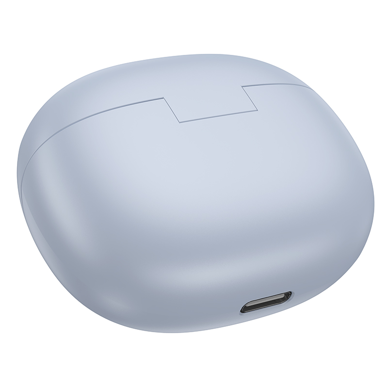 Беспроводные наушники TWS HOCO EQ25 Unimpeded, Bluetooth 5.4, синий фото