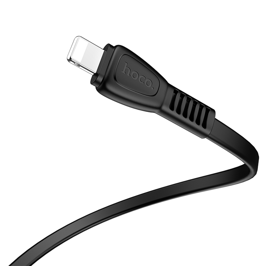Кабель USB HOCO X40 Noah USB - Lightning, 2.4А, 1 м, черный фото