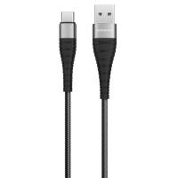 Кабель USB BOROFONE BX32 Munificent USB - Type-C, 3A, 1 м, черный фото