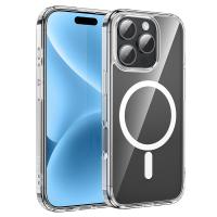 Чехол HOCO TPU Magnetic series для iPhone 16 Pro (6.3"), прозрачный фото
