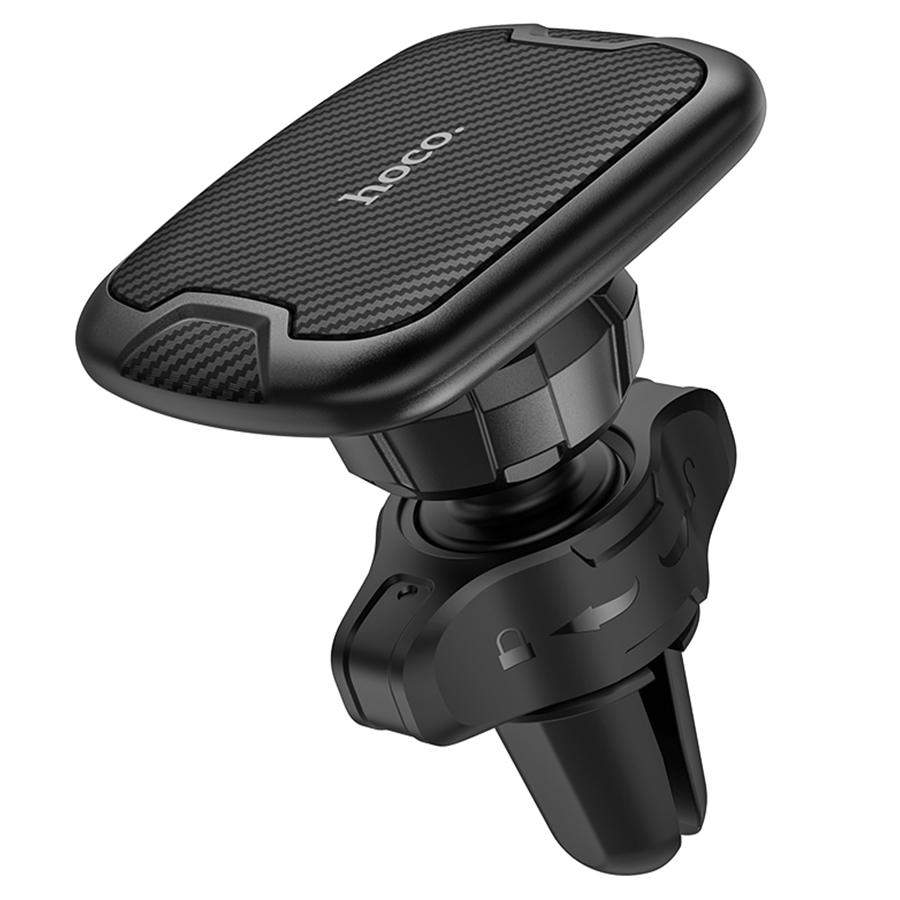 Автомобильный держатель HOCO CA65 Sagittarius, магнитный, на воздуховод, черный фото