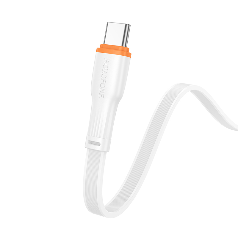 Кабель USB BOROFONE BX118 Esplendido USB - Type-C, 3A, 1 м, белый фото