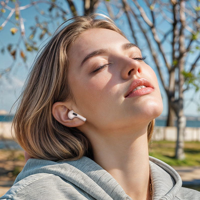 Беспроводные наушники TWS BOROFONE BW84 Dream, Bluetooth 5.4, белый оптом недорого с доставкой Беспроводные наушники TWS BOROFONE BW84 Dream, Bluetooth 5.4, белый фото