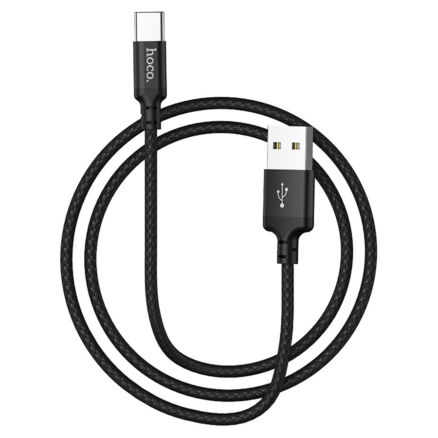 Кабель USB HOCO X14 Times speed USB - Type-C, 2А, 1 м, черный фото