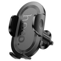 Автомобильный держатель HOCO H53 Brusco, зажимной, на воздуховод, черный фото