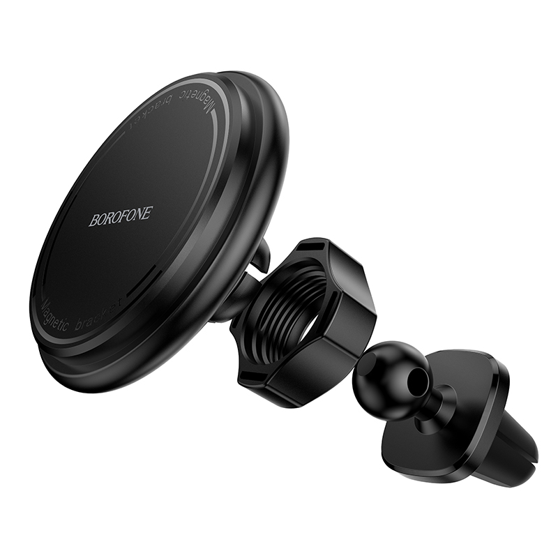 Автомобильный держатель BOROFONE BH135 Parker, магнитный, на воздуховод, черный фото