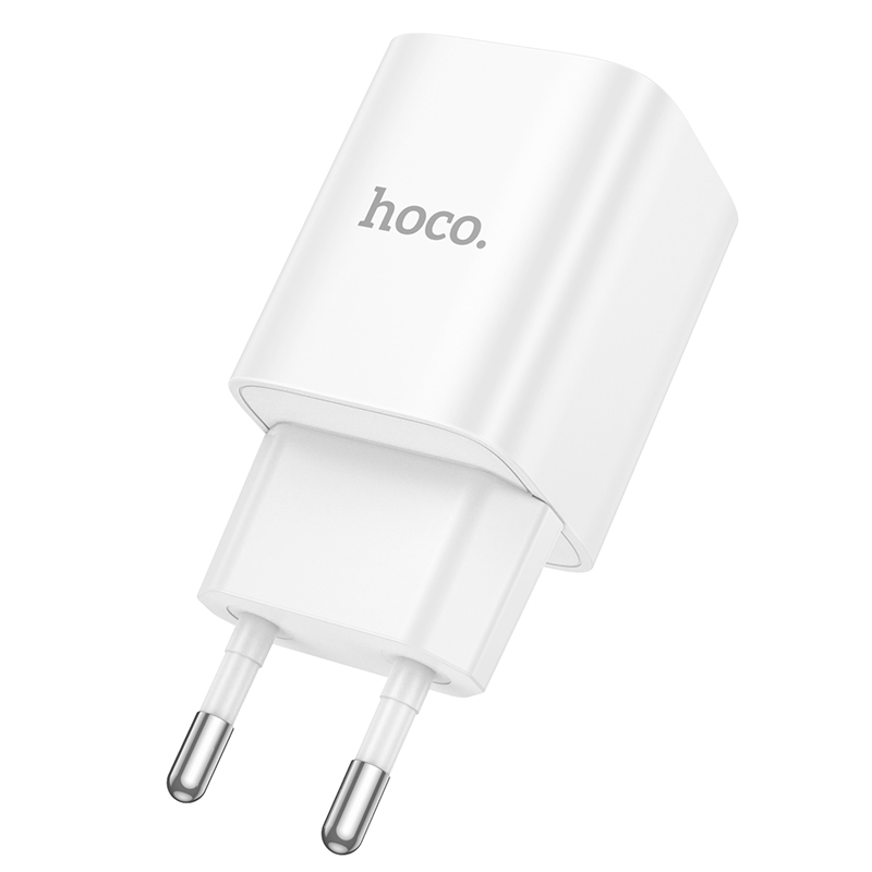 Сетевое зарядное устройство HOCO C149A Charm 1xUSB + 1xUSB-C, 3A, 30W, белый фото
